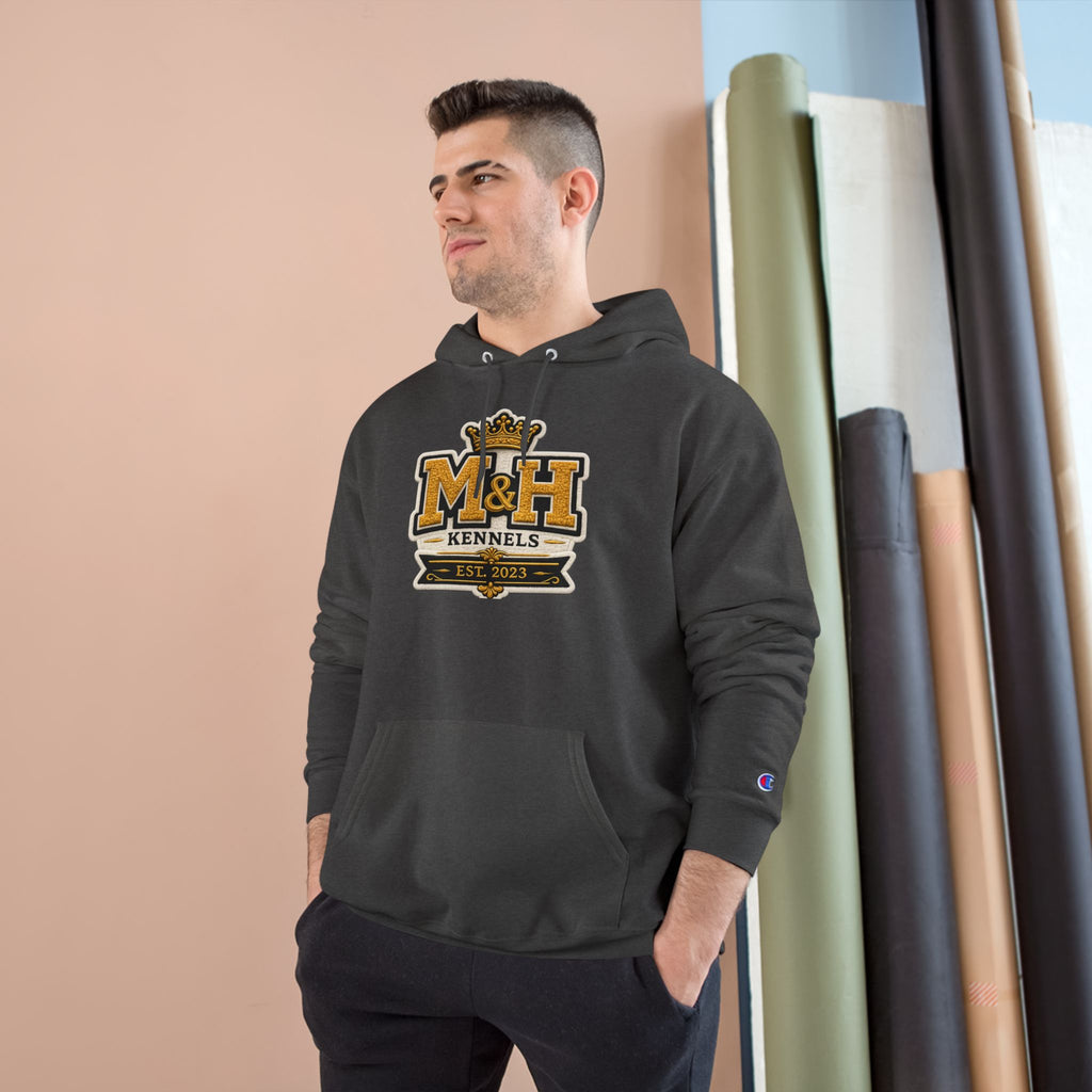 M&H Angry Bee Logo Champion Hoodie