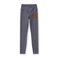 Vintage Letter M Patch Leggings | Monogram Athletic Leggings