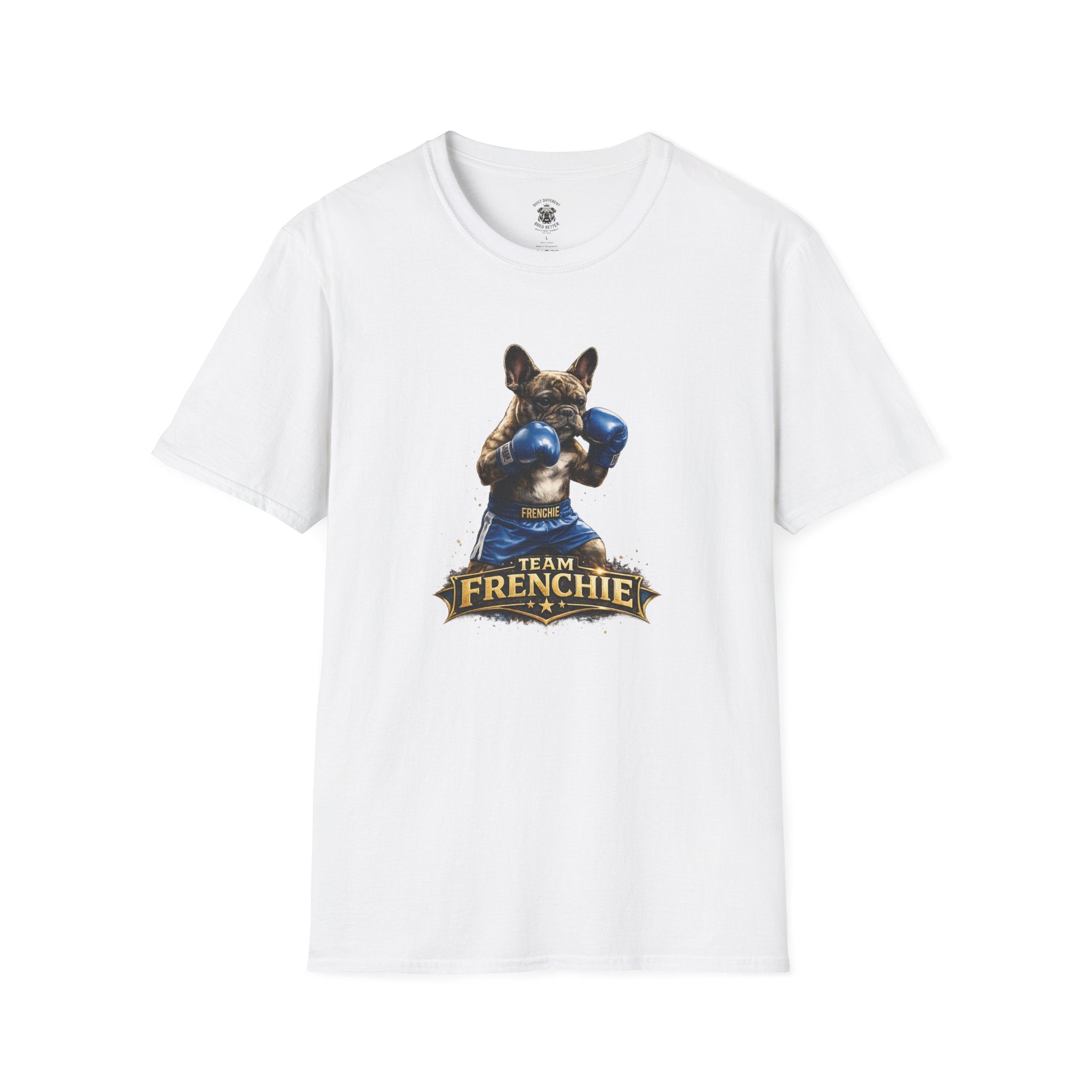 Battle of the Bulldogs  T‑Shirt — Team Frenchie Cute Boxer Dog Tee