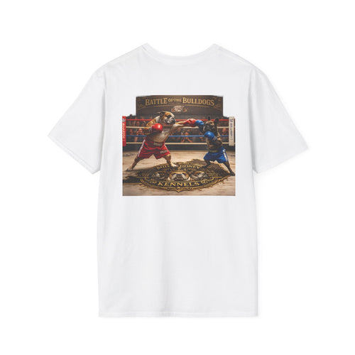 Battle of the Bulldogs  T‑Shirt — Team Frenchie Cute Boxer Dog Tee