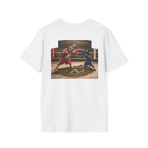Battle of the Bulldogs T‑Shirt — Team Bruiser Boxing Dog Graphic Tee
