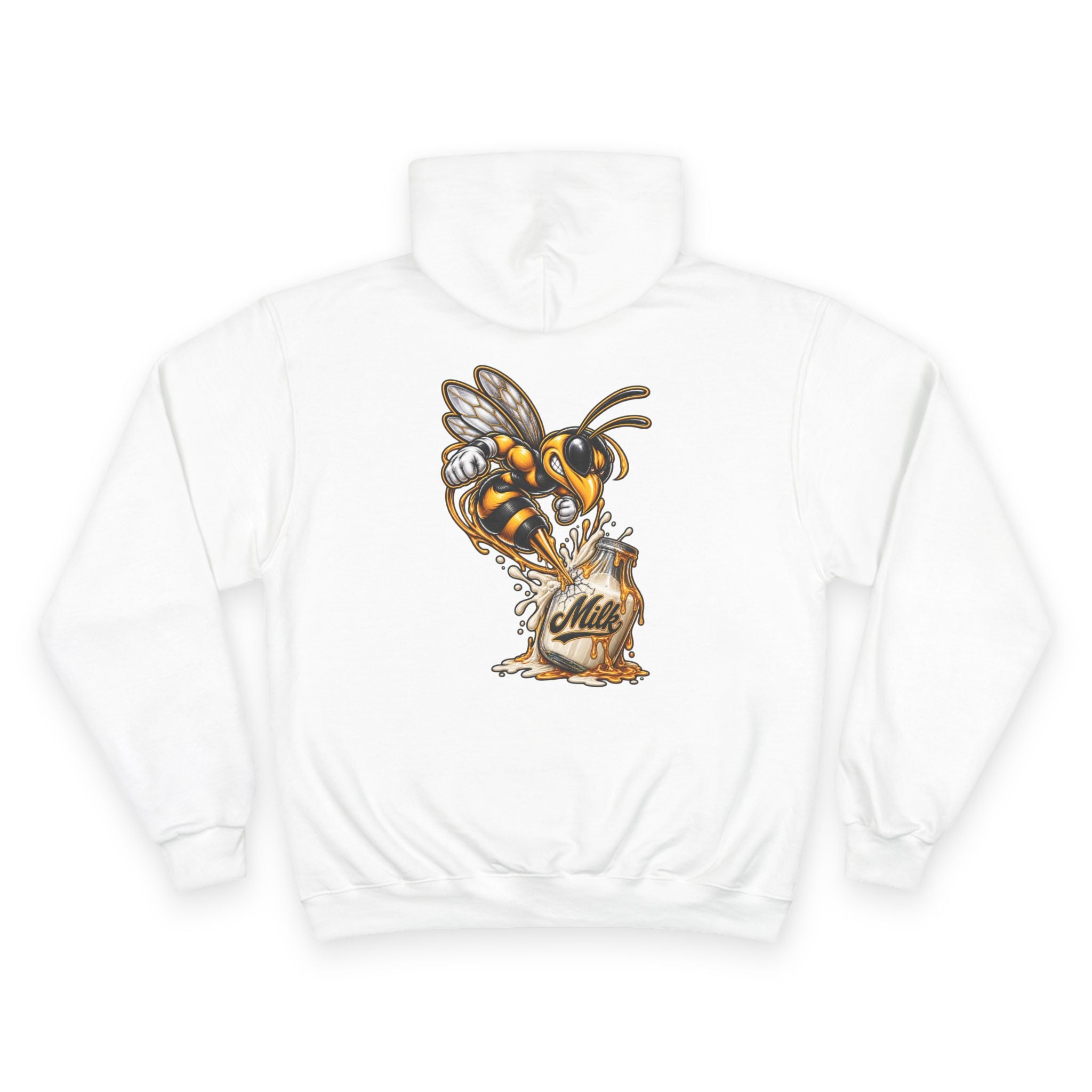 M&H Angry Bee Logo Champion Hoodie