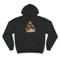 King Grout Bear Milk & Honey Vintage Label Hoodie | Retro Beverage Logo Sweatshirt