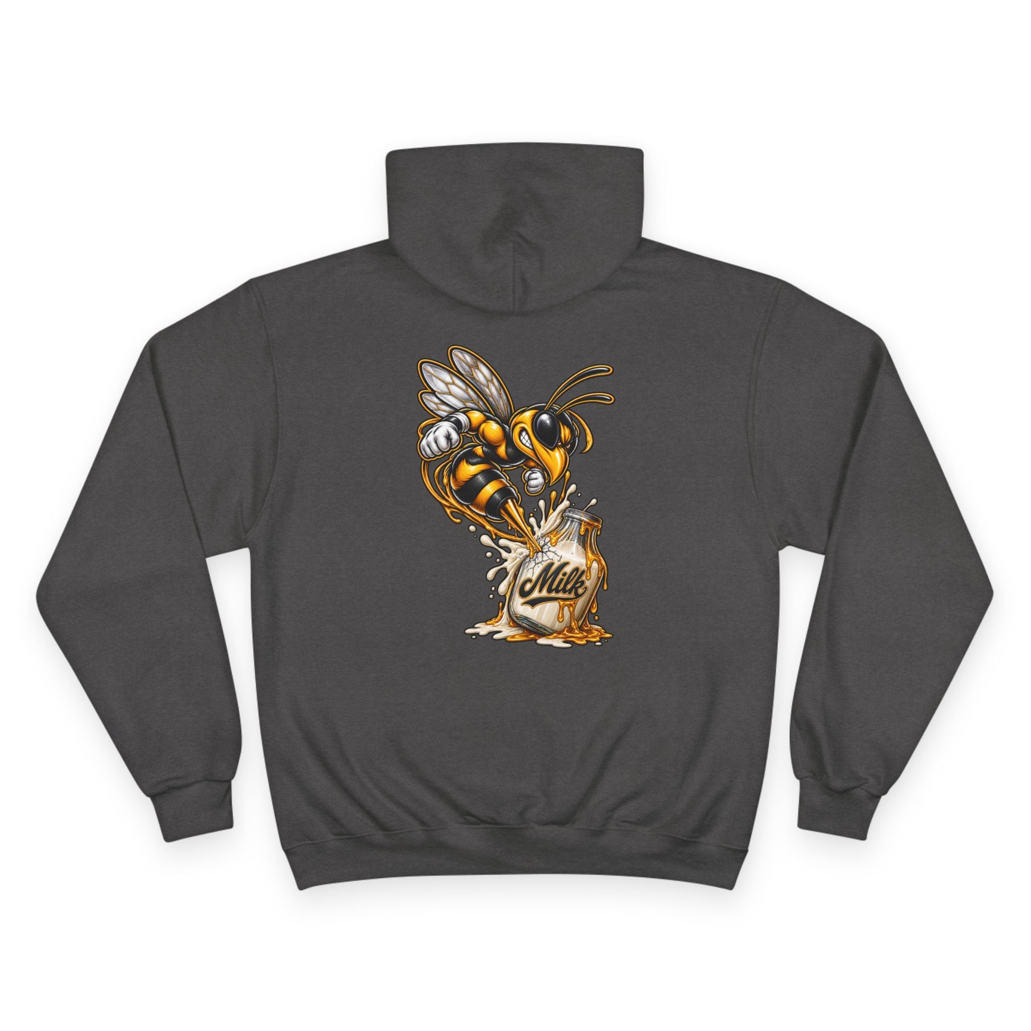 M&H Angry Bee Logo Champion Hoodie